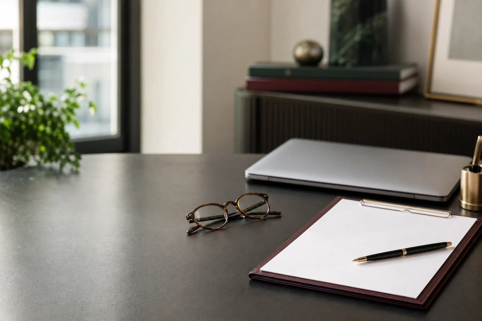 A professional agreement ready for review